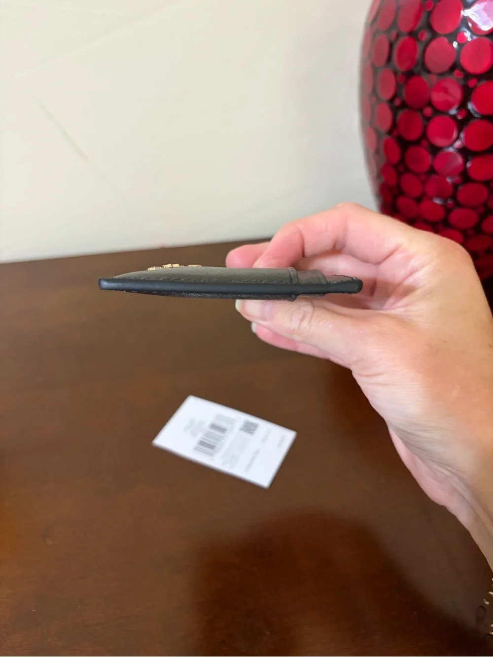 kate spade Black Small Slim Card Holder